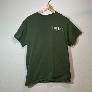 WESN goods army green tee